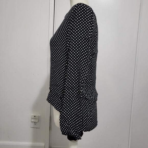Philosophy Black Dot Blouse - Picture 5 of 7